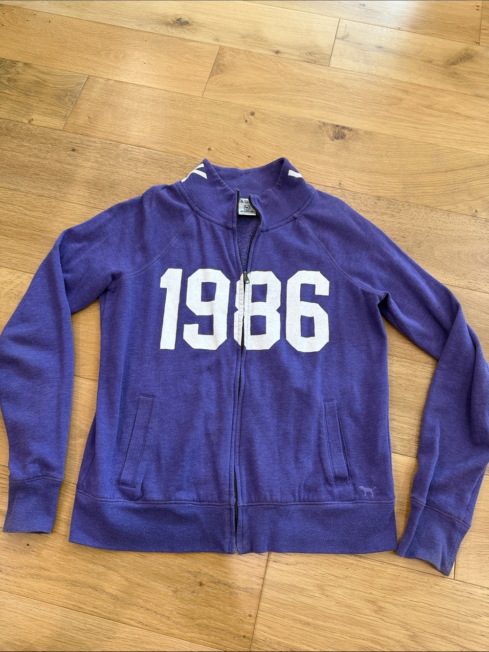 Pink by Victoria’s Secret 1986 Zip-Up Sweatshirt